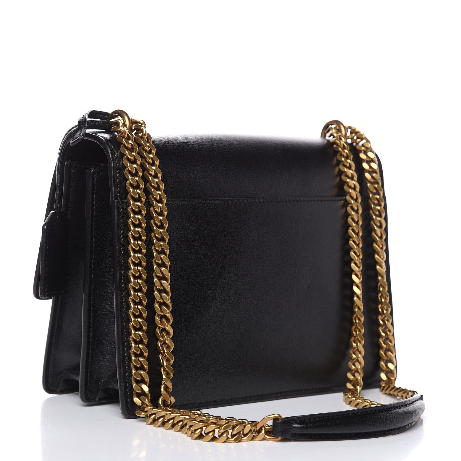 Saint Laurent Calfskin Medium Monogram Sunset Black 3 of 13