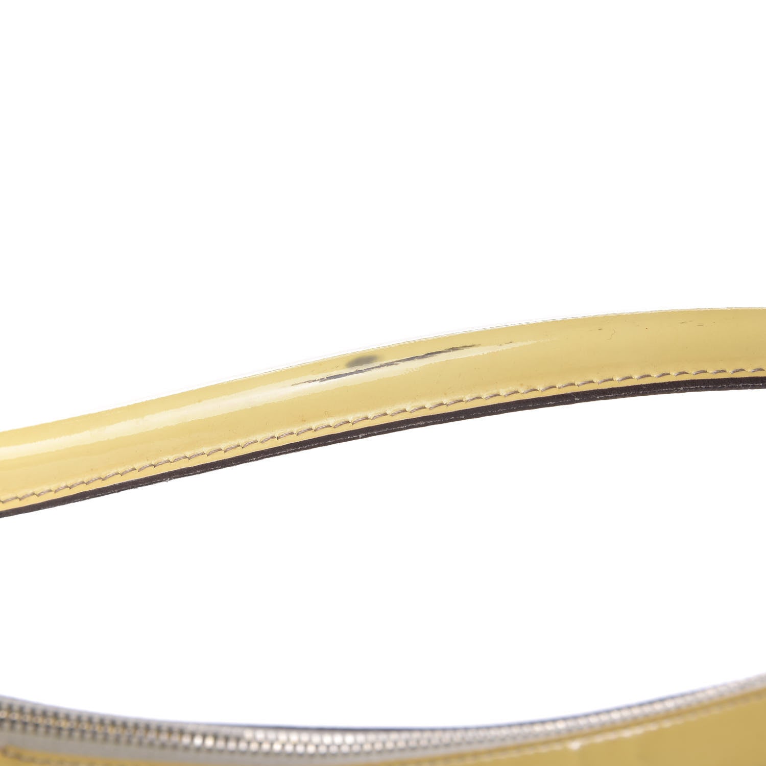 Gucci Patent Guccissima Pocket Hobo Yellow 12 of 15
