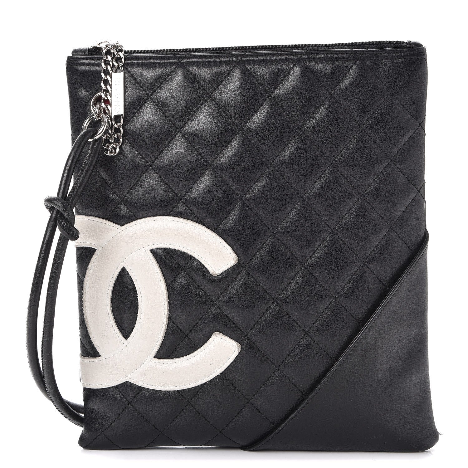 Chanel Calfskin Cambon Flat Messenger Black 1 of 11