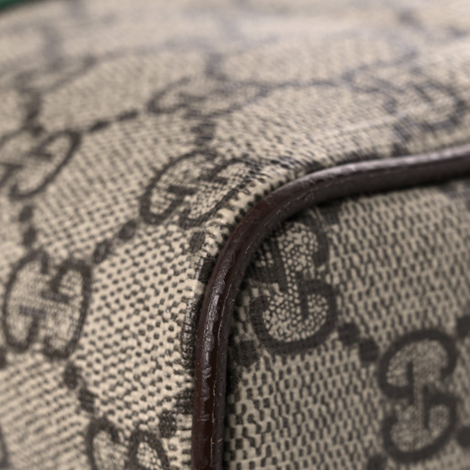 Gucci GG Supreme Monogram Web Small Ophidia Messenger Bag Brown 11 of 13