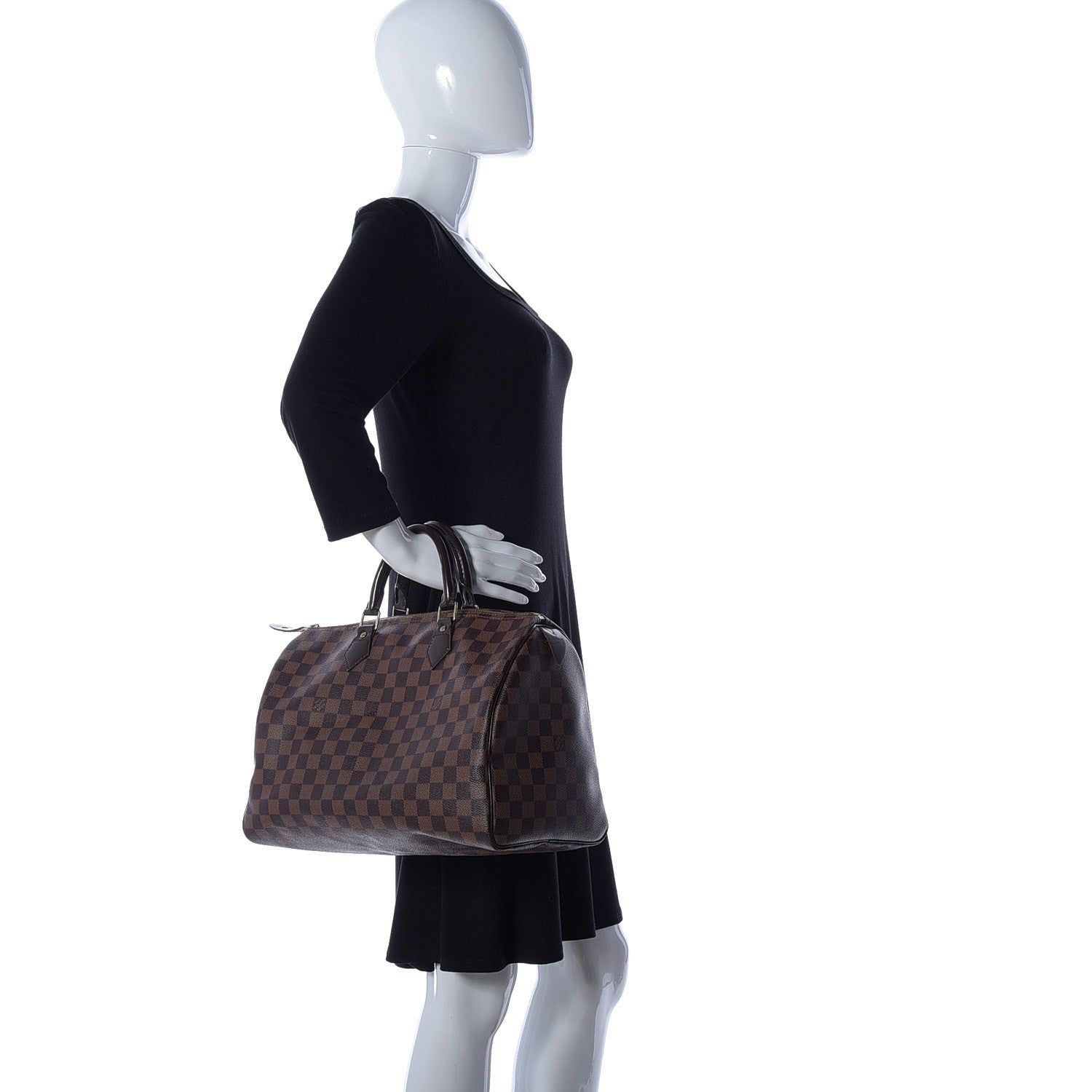 Louis Vuitton Damier Ebene Speedy 35 2 of 24