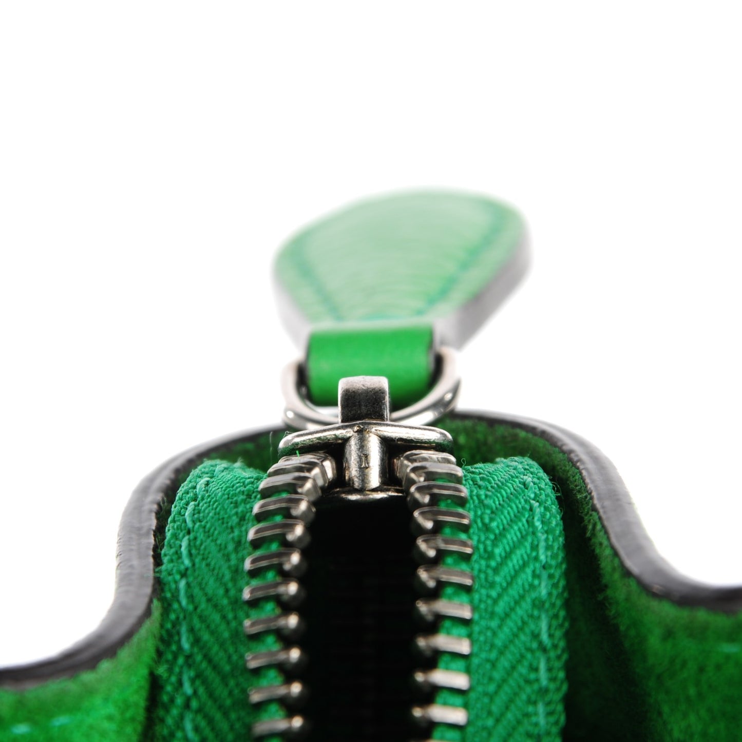 Drummed Calfskin Nano Luggage Mint