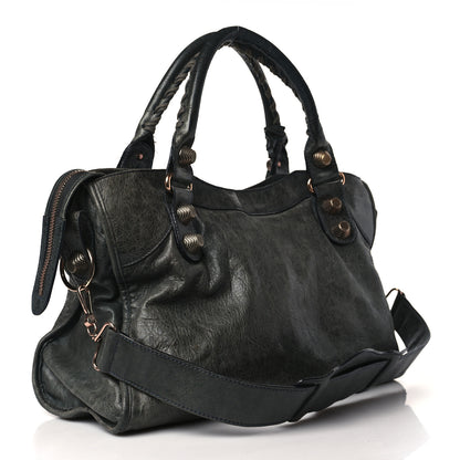 Balenciaga Agneau Giant 21 Rose Gold Hardware City Anthracite 3 of 9