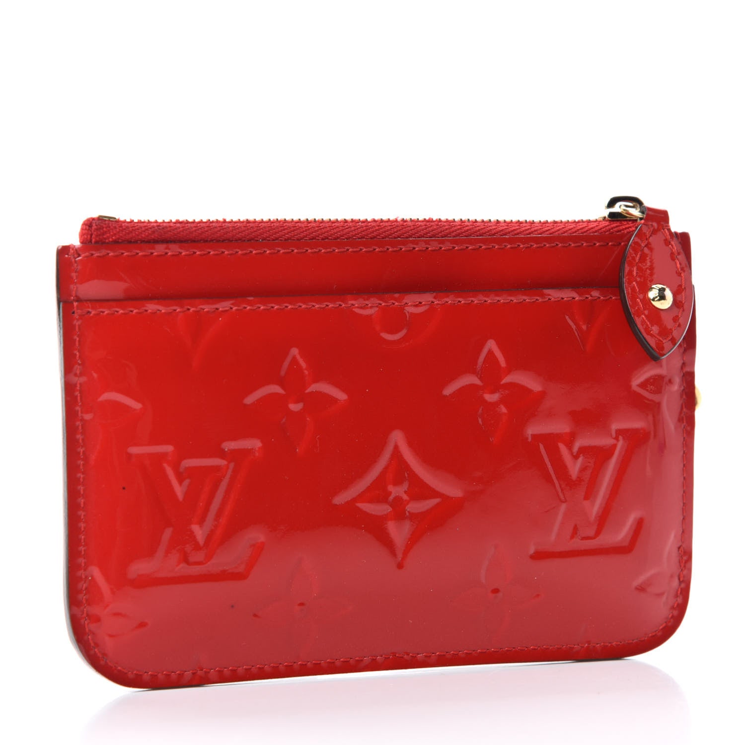 Louis Vuitton Vernis Key Pouch Cherry 3 of 7