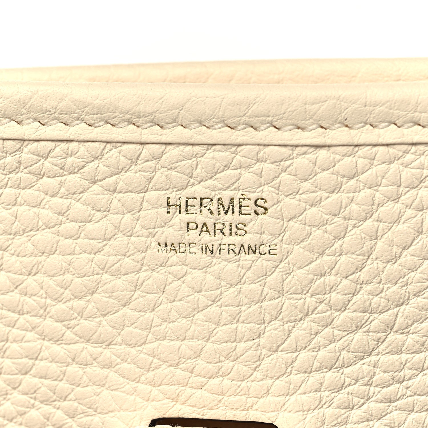 Hermes Taurillon Clemence Evelyne III PM Nata 6 of 11
