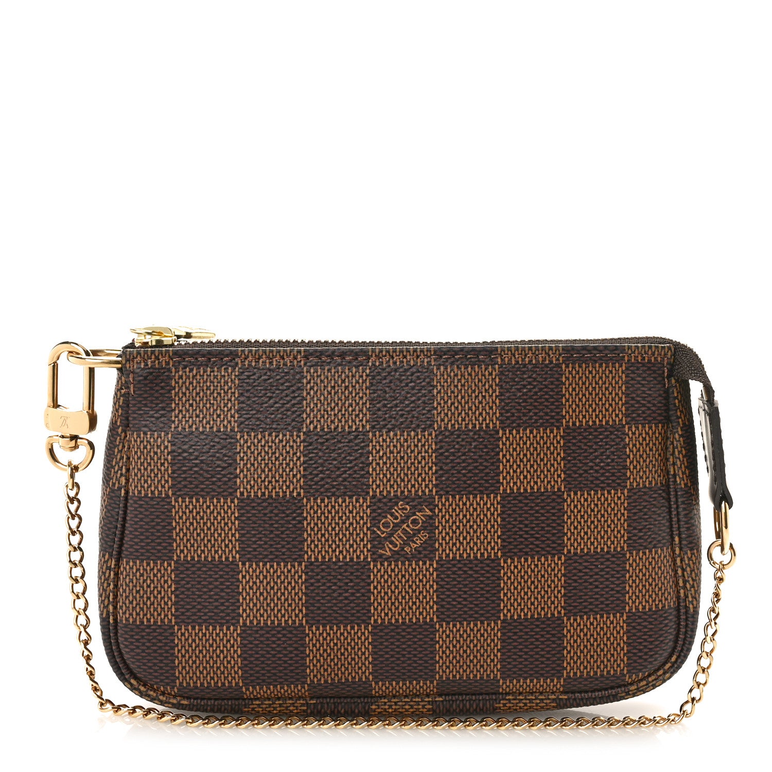 Louis Vuitton Damier Ebene Mini Pochette Accessories 1 of 8