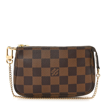 Louis Vuitton Damier Ebene Mini Pochette Accessories 1 of 8