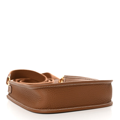Hermes Taurillon Clemence Evelyne TPM Gold 4 of 13