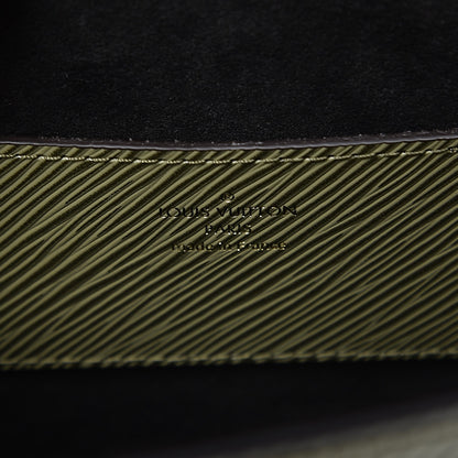 Louis Vuitton Epi Monogram Kabuki Twist Shoulder Bag MM Green 6 of 11