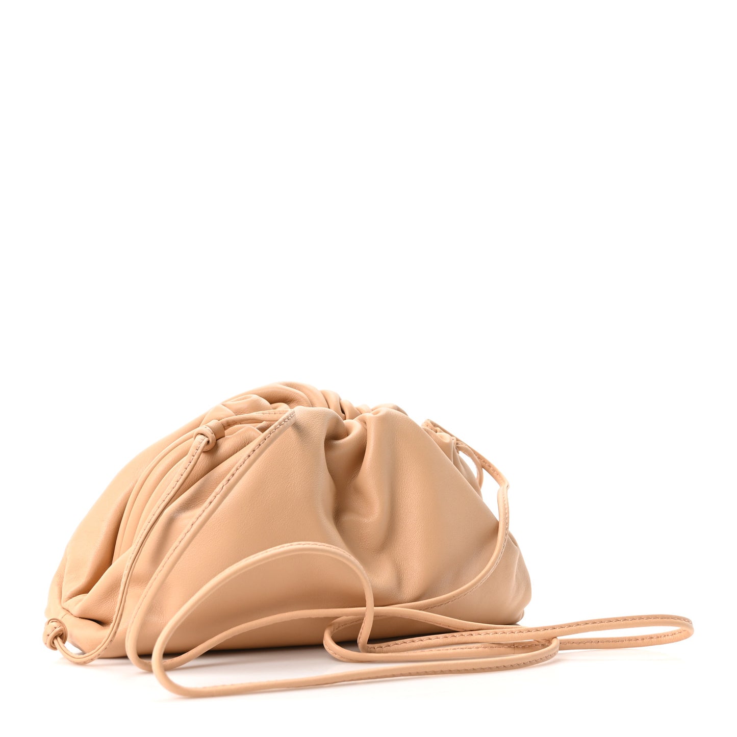 Butter Calfskin The Mini Pouch Almond