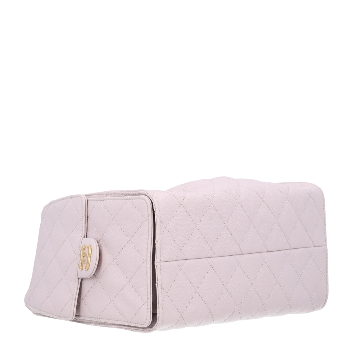 Caviar Quilted Small Chanel 25 Handbag Lilas Lilac