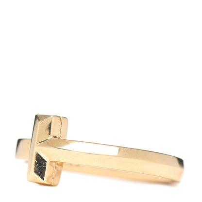 Tiffany 18K Yellow Gold T1 Ring 48 4.5 3 of 6