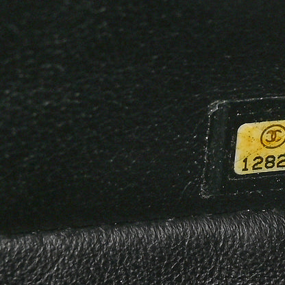 Chanel Caviar Quilted Jumbo Single Flap Black 7 of 12