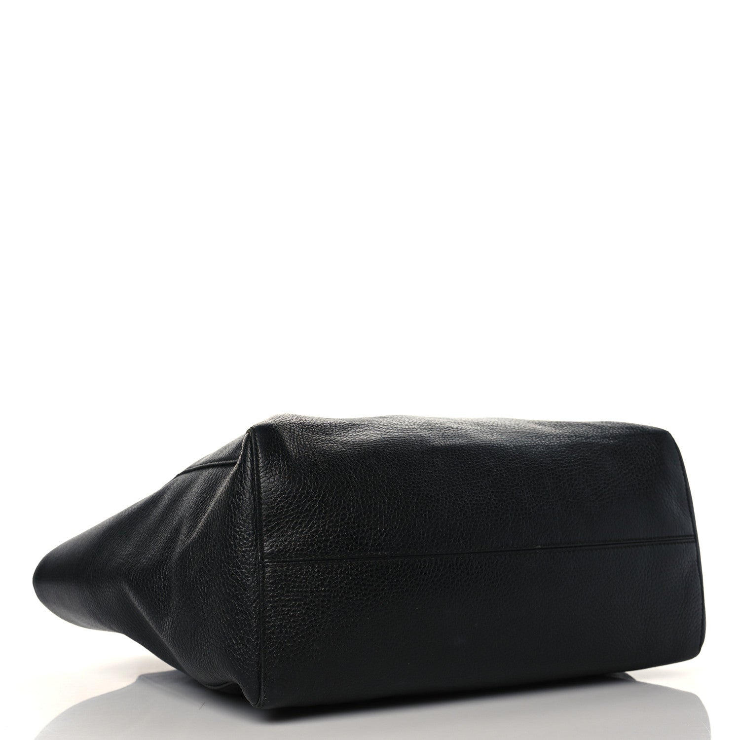 Gucci Pebbled Calfskin Medium Swing Tote Black 4 of 11