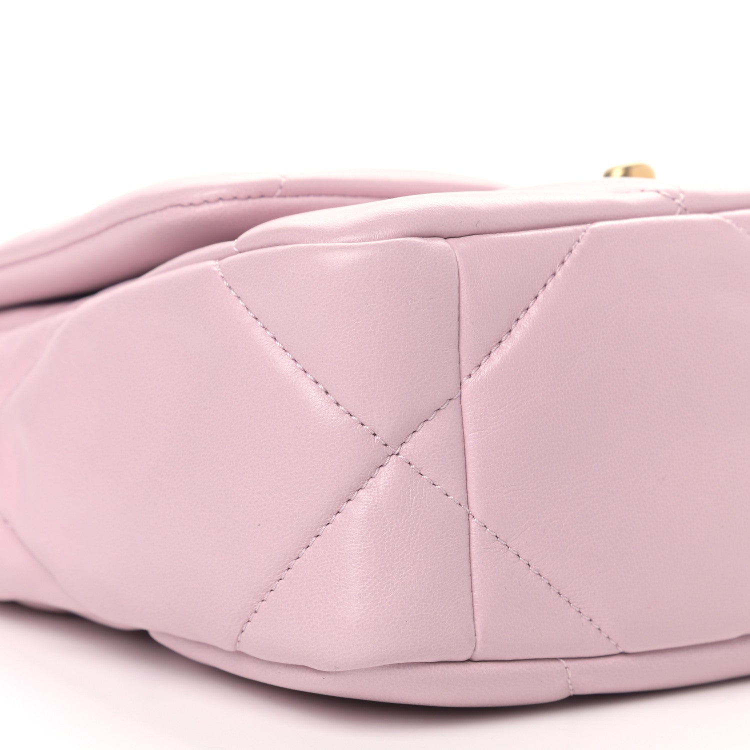 Chanel Lambskin Quilted Medium Chanel 19 Flap Light Pink 8 of 9