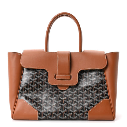 Goyard Goyardine Saigon Tote Black Gold 1 of 10