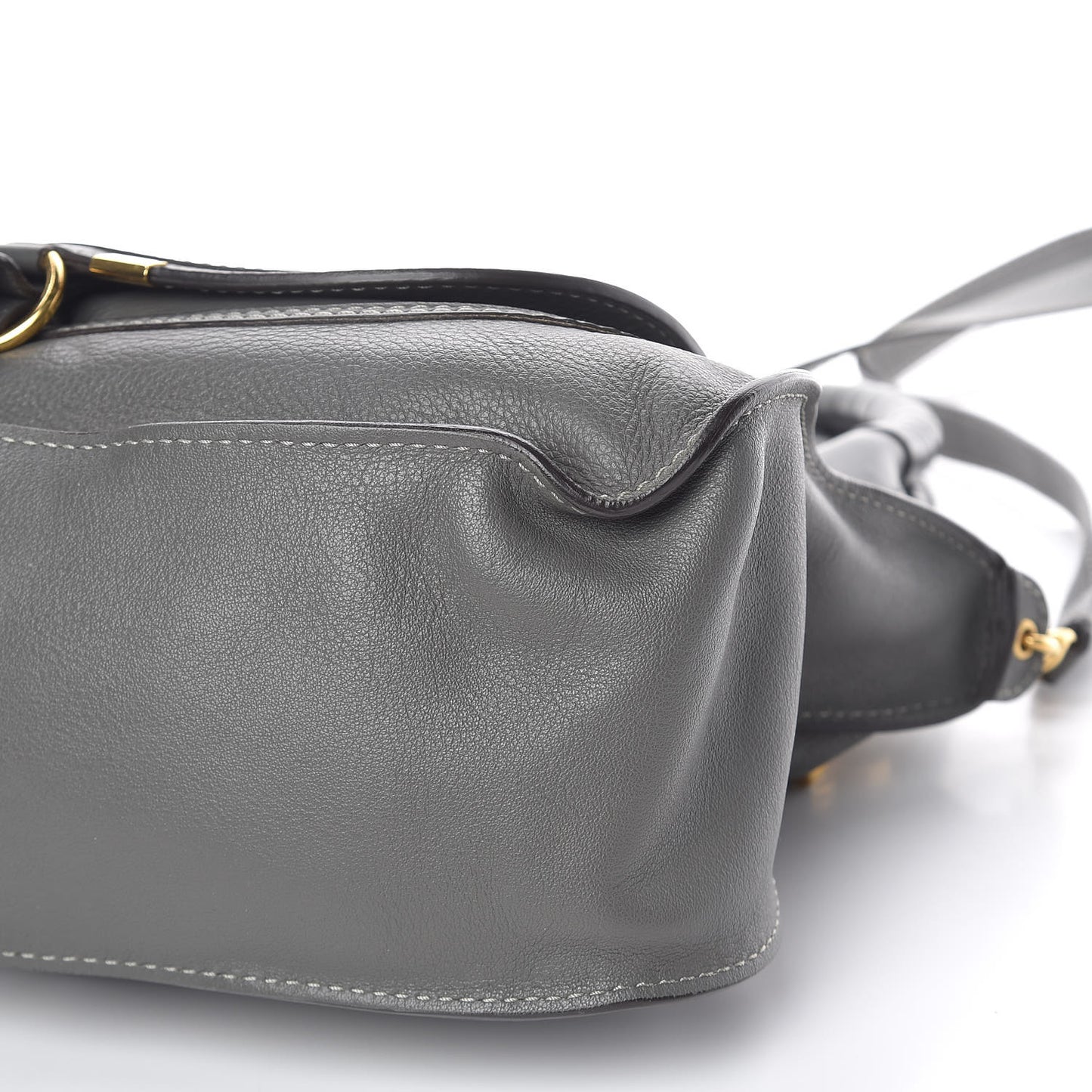 Calfskin Medium Marcie Satchel Stone