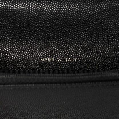 Chanel Caviar Quilted Pocket Twins Clutch With Chain Black 7 of 11