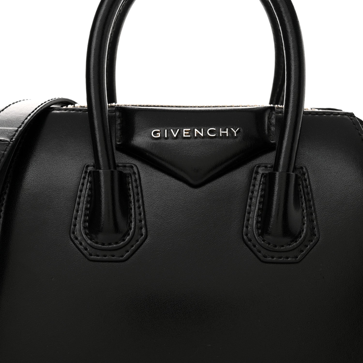 Givenchy Shiny Lord Calfskin Mini Antigona Black 8 of 12