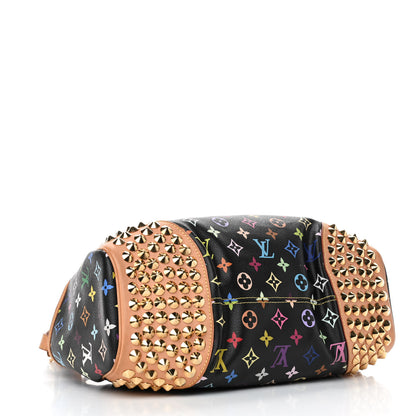 Louis Vuitton Monogram Multicolor Chrissie Black 3 of 4