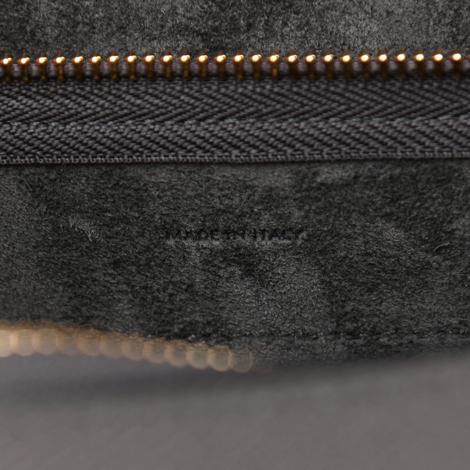 Celine Grained Calfskin Pico Belt Bag Grey 7 of 10