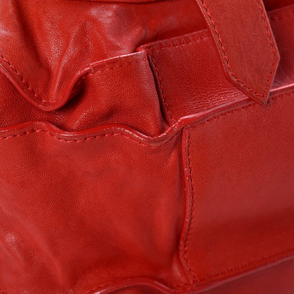 Proenza Schouler Lambskin PS1 Extra Large Satchel Lipstick Red 9 of 20