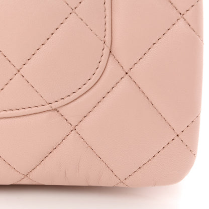 Chanel Lambskin Quilted Small Trendy Chain CC Flap Dual Handle Bag Light Pink 12 of 15
