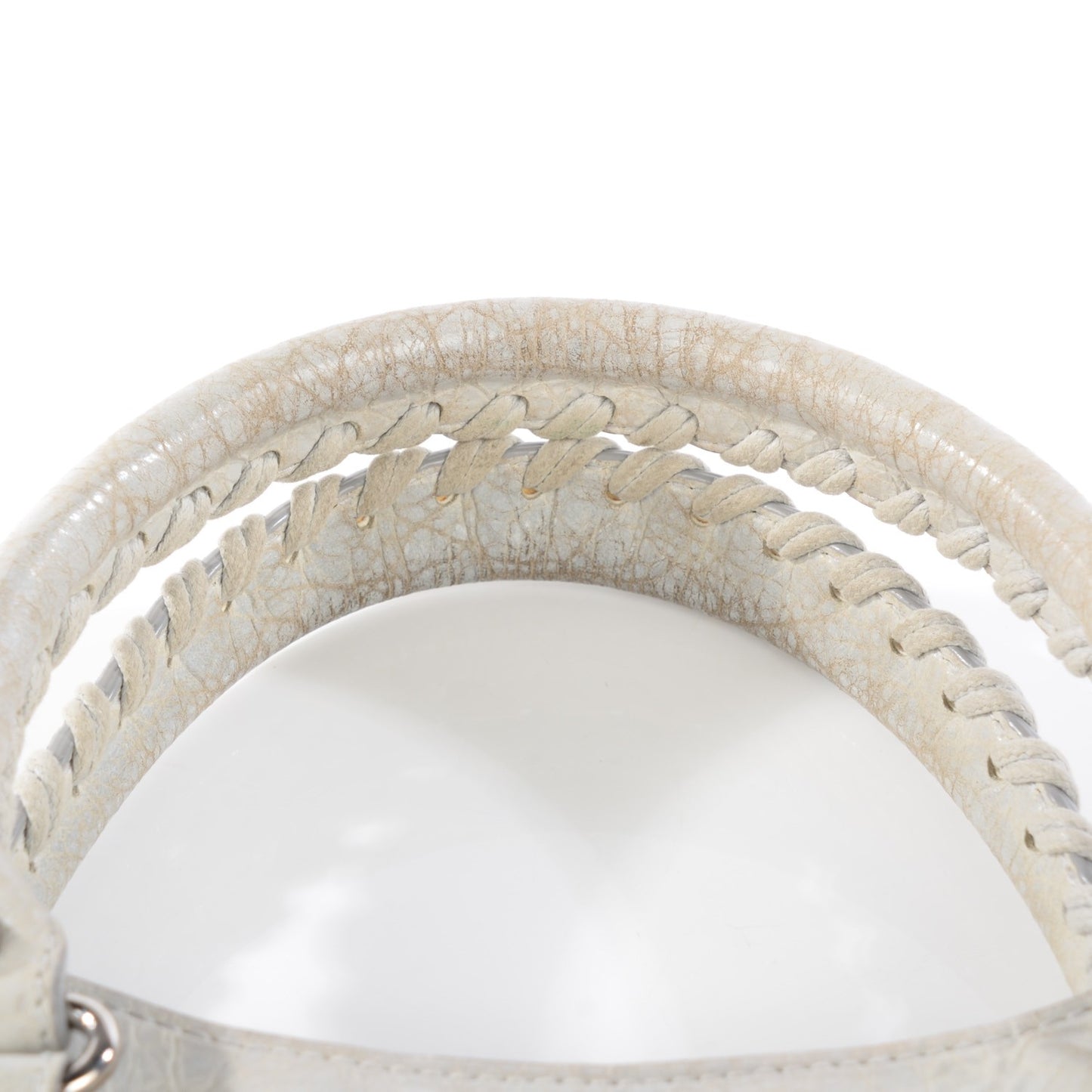 Agneau Giant 12 Silver Hardware Part Time Gris Ciment