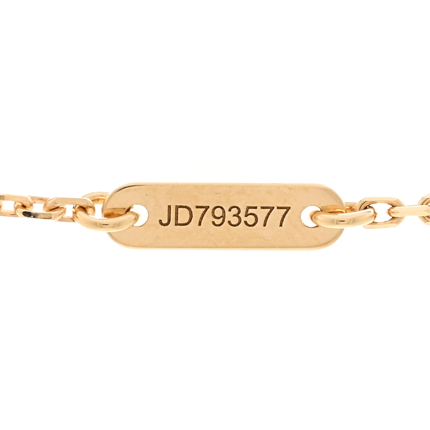 18K Yellow Gold Mother of Pearl Sweet Alhambra Butterfly Pendant Necklace