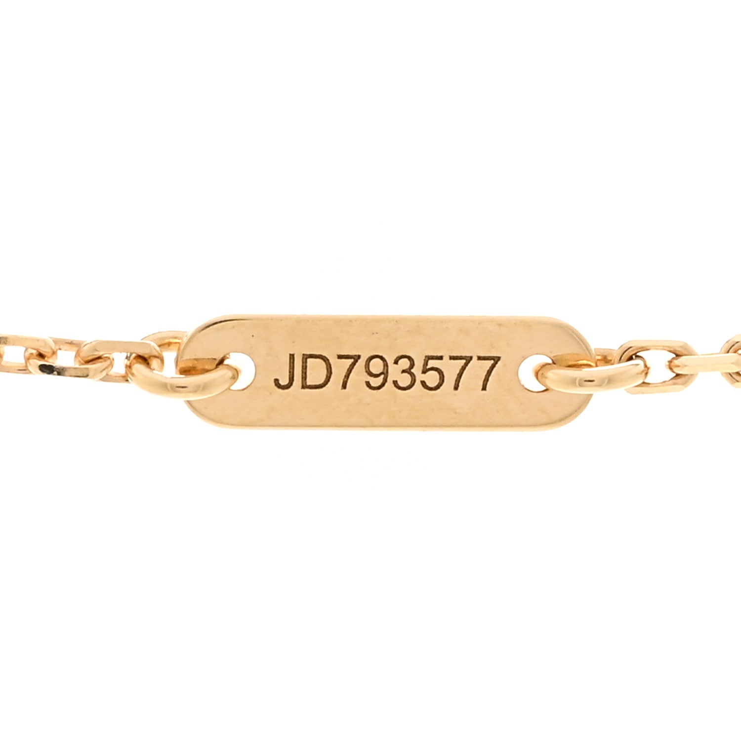 Van Cleef & Arpels 18K Yellow Gold Mother of Pearl Sweet Alhambra Butterfly Pendant Necklace 5 of 6