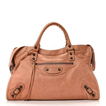 Balenciaga Agneau Classic Hardware City Vieux Rose 1 of 10