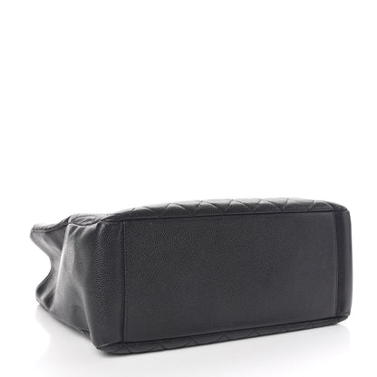 Chanel Caviar Quilted Grand Shopping Tote GST Black 4 of 13