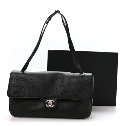 Chanel Grained Calfskin Small Souplissimo Maxi Flap Black 10 of 10