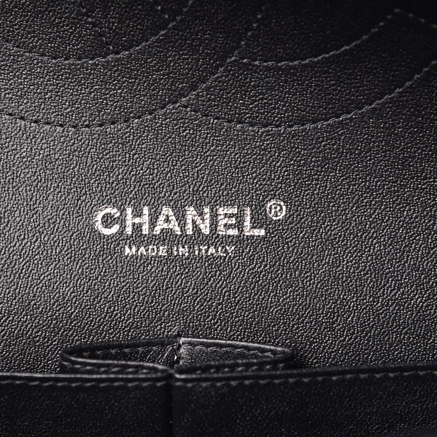 Chanel Lambskin Quilted Jumbo Double Flap So Black 8 of 25