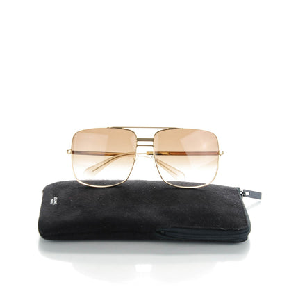 Celine Metal Sunglasses CL 41808/S Gold 6 of 6