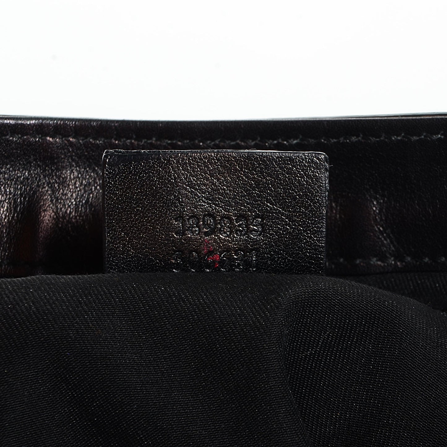 Patent D Gold Large Shoulder Bag Black