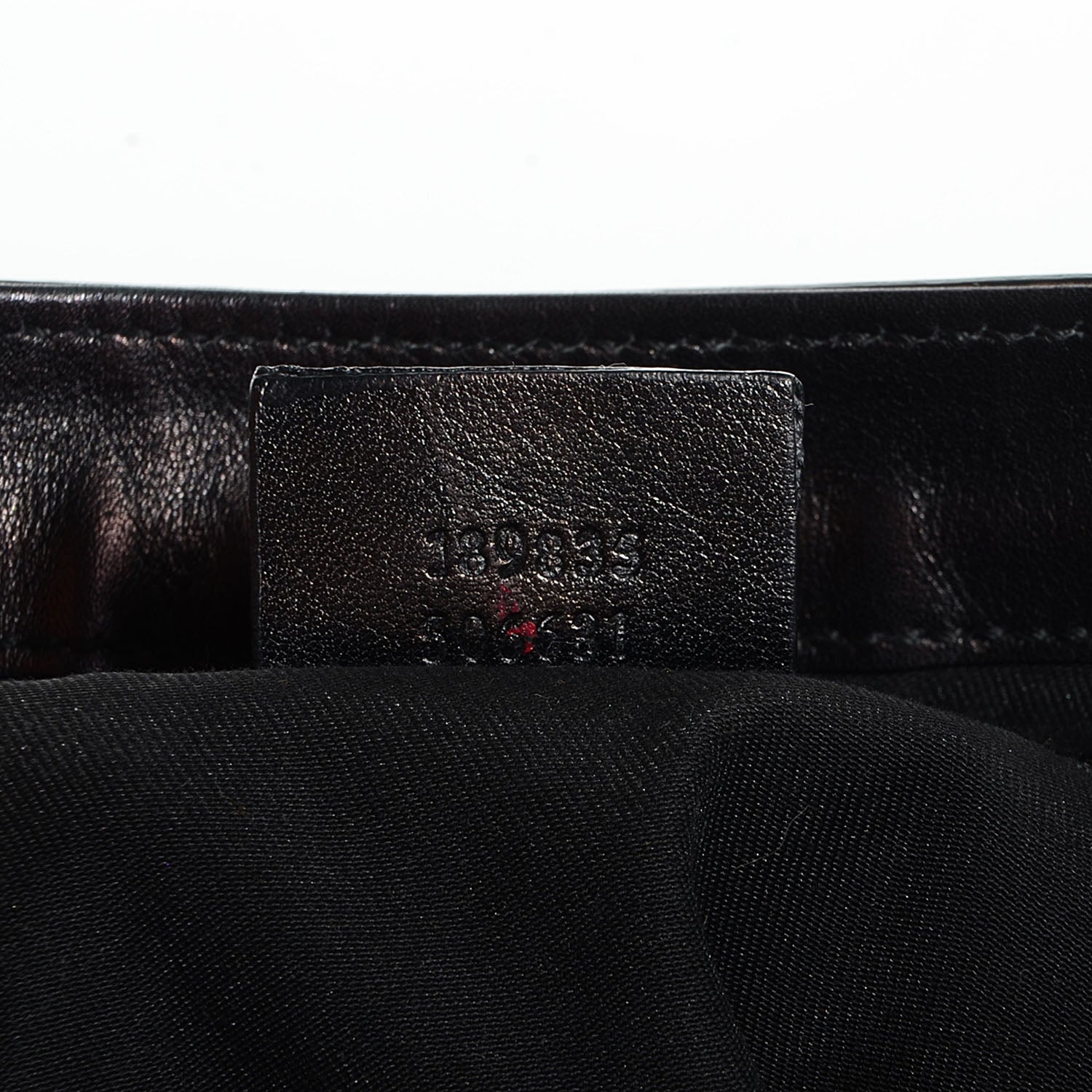 Gucci Patent D Gold Large Shoulder Bag Black 7 of 7