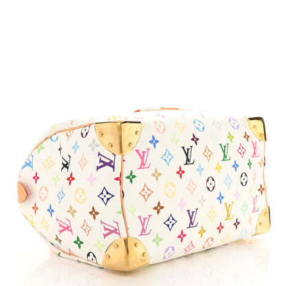 Louis Vuitton Monogram Multicolor Speedy 30 White 4 of 12
