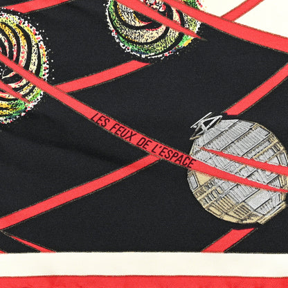 Hermes Silk Les Feux de L'Espace Scarf 90 5 of 6