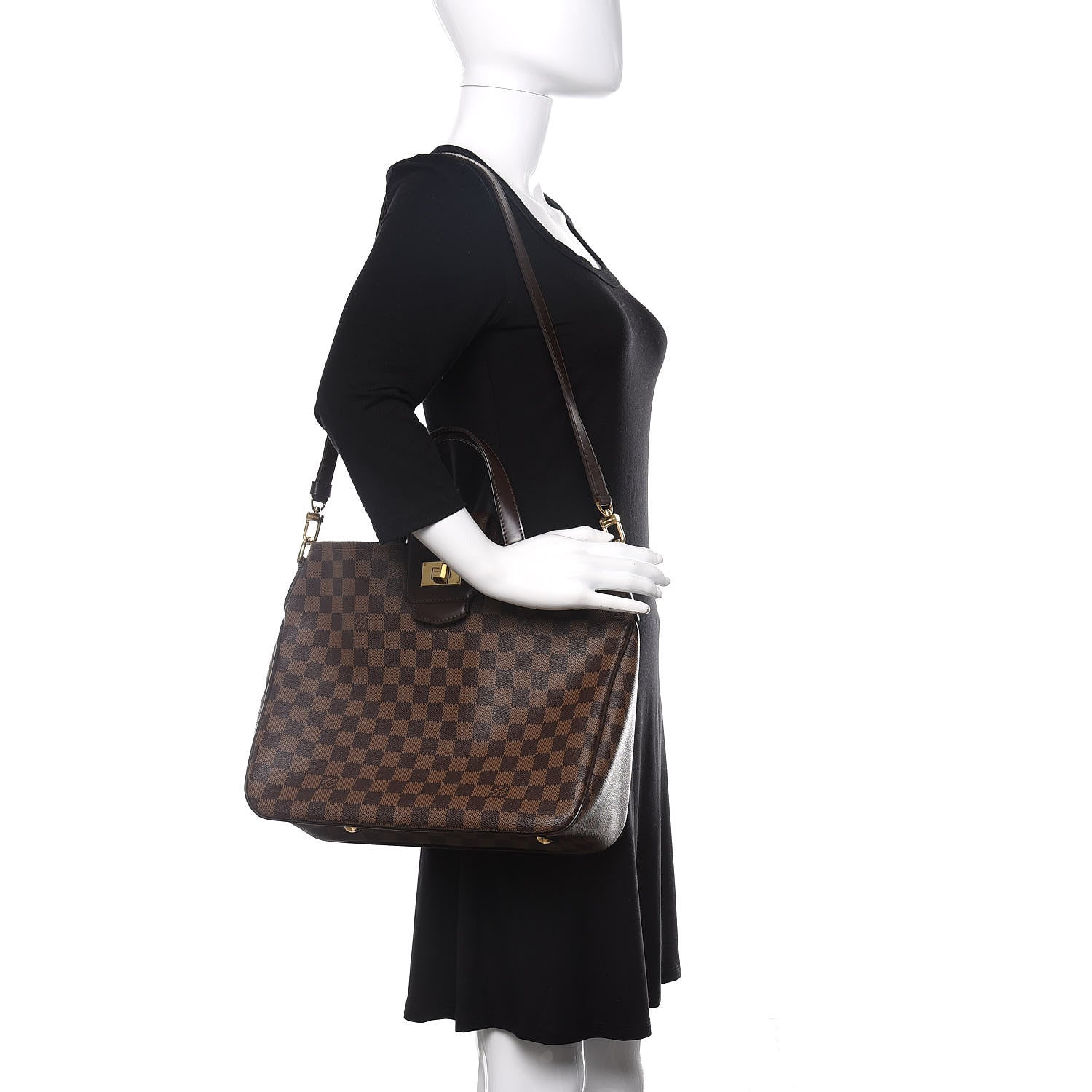 Louis Vuitton Damier Ebene Cabas Rosebery 2 of 10