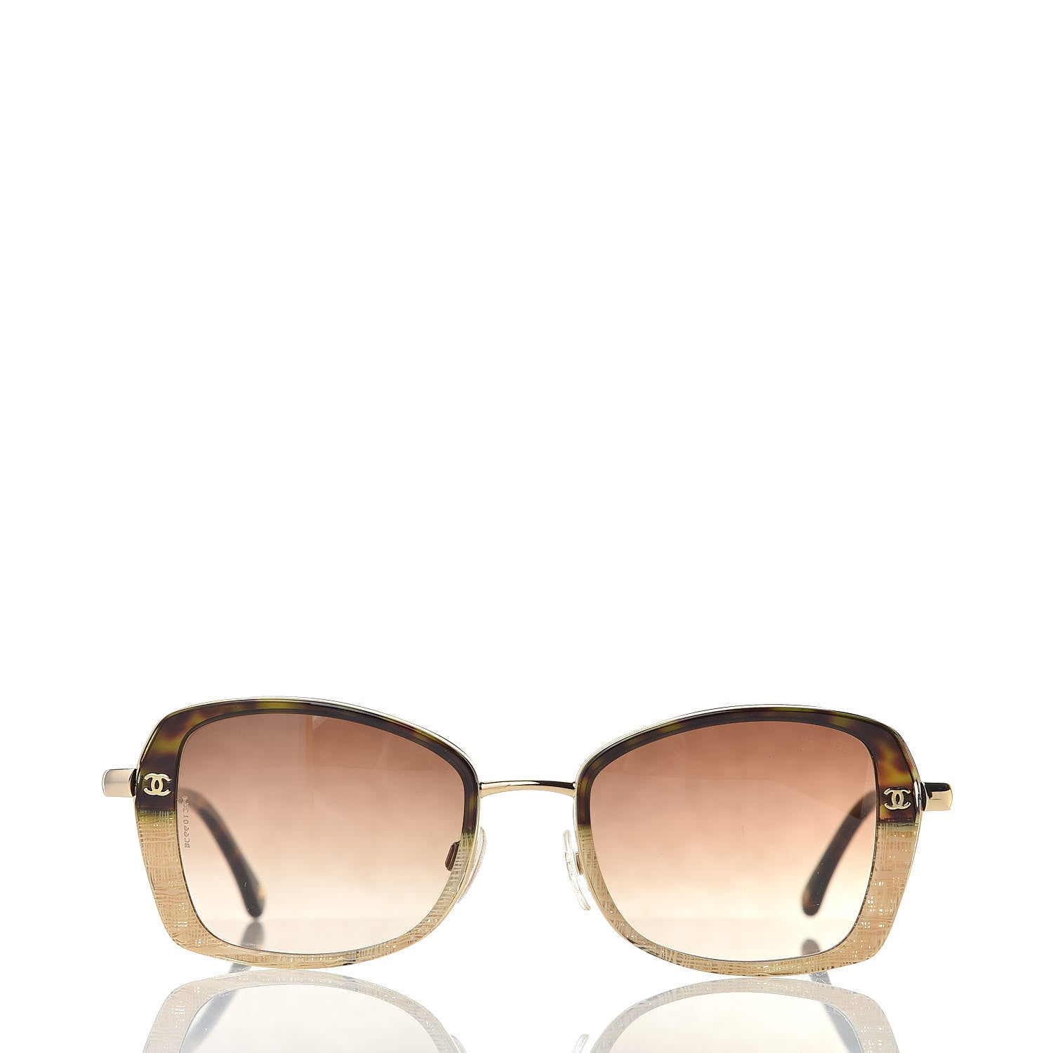 Chanel Metal CC Sunglasses 4184 Brown 2 of 8
