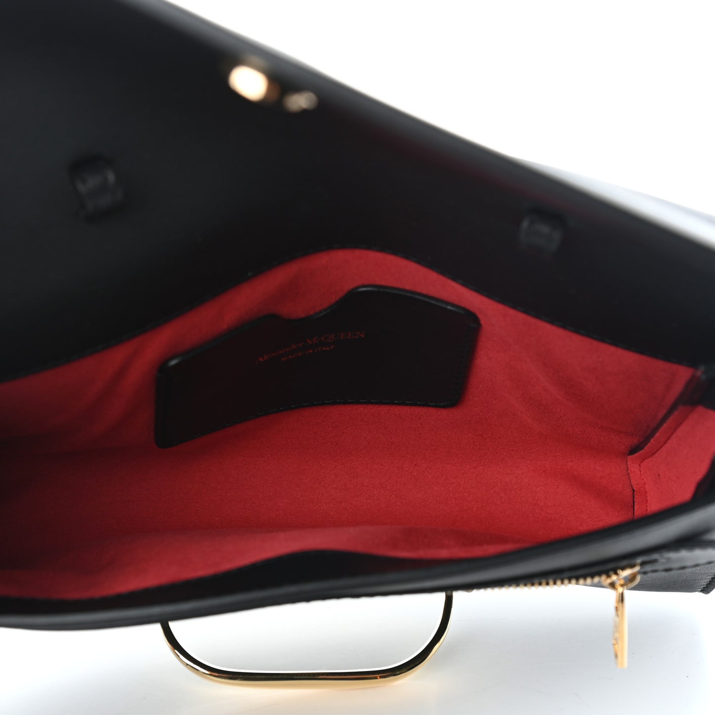 Calfskin The Story Crossbody Bag Black