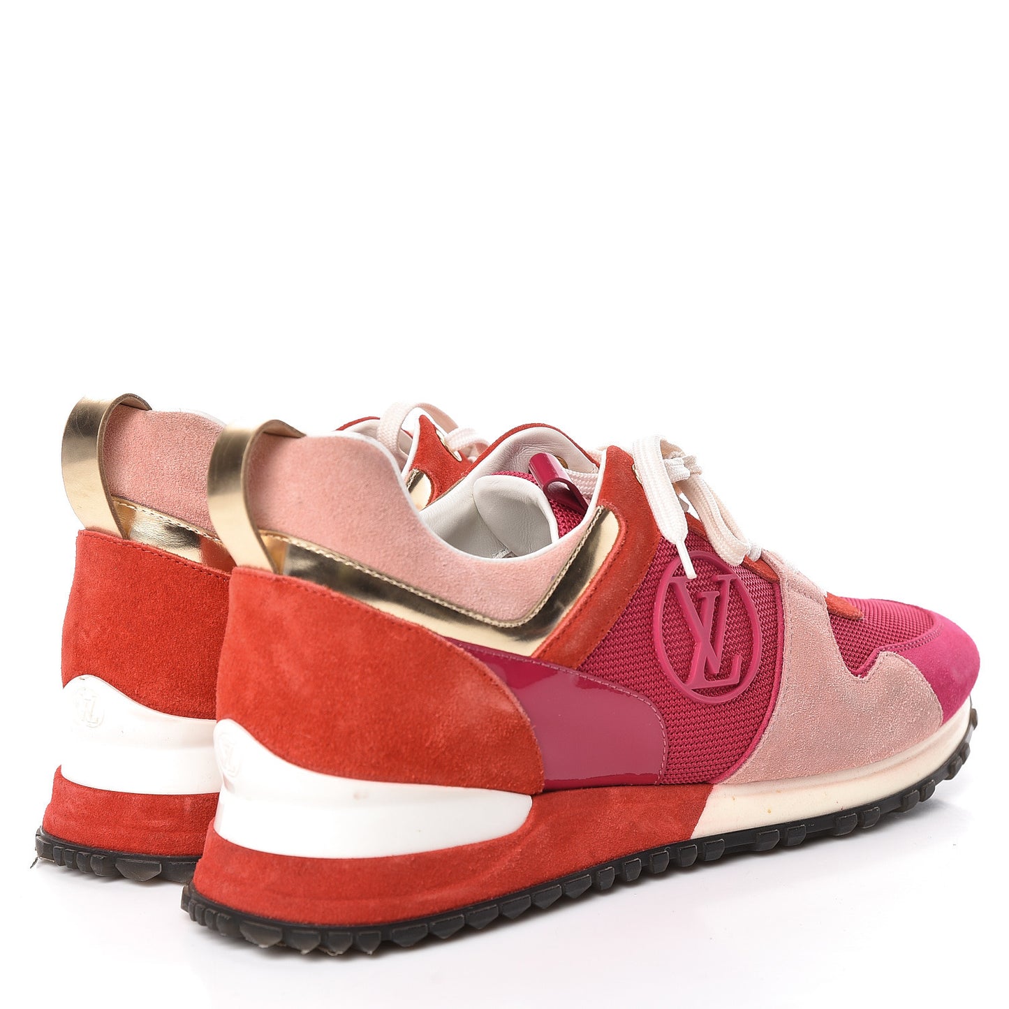 Suede Run Away Sneakers 40 Fuchsia Rouge
