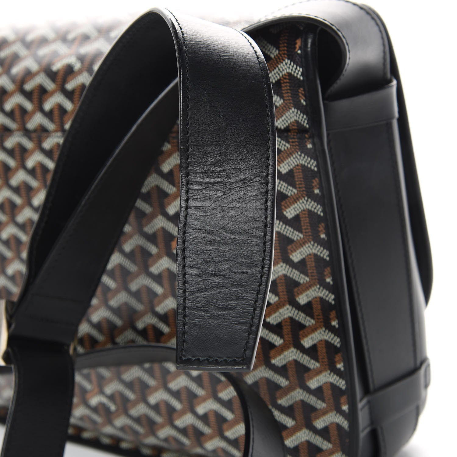 Goyard Goyardine Belvedere GM Messenger Bag Black 14 of 17