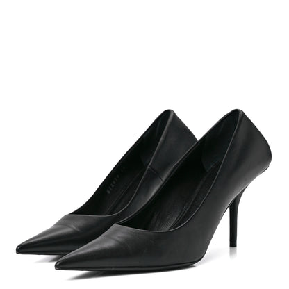 Balenciaga Nappa Square Knife 80mm Pumps 36 Black 3 of 9