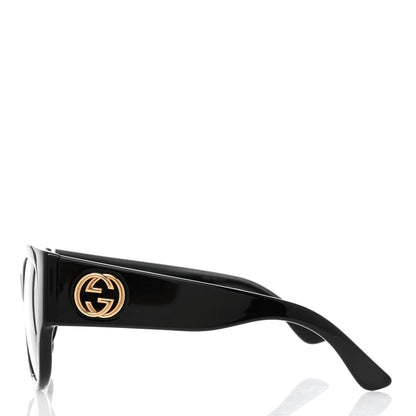 Gucci Acetate Square Frame Sunglasses GG0142SA Black 3 of 8