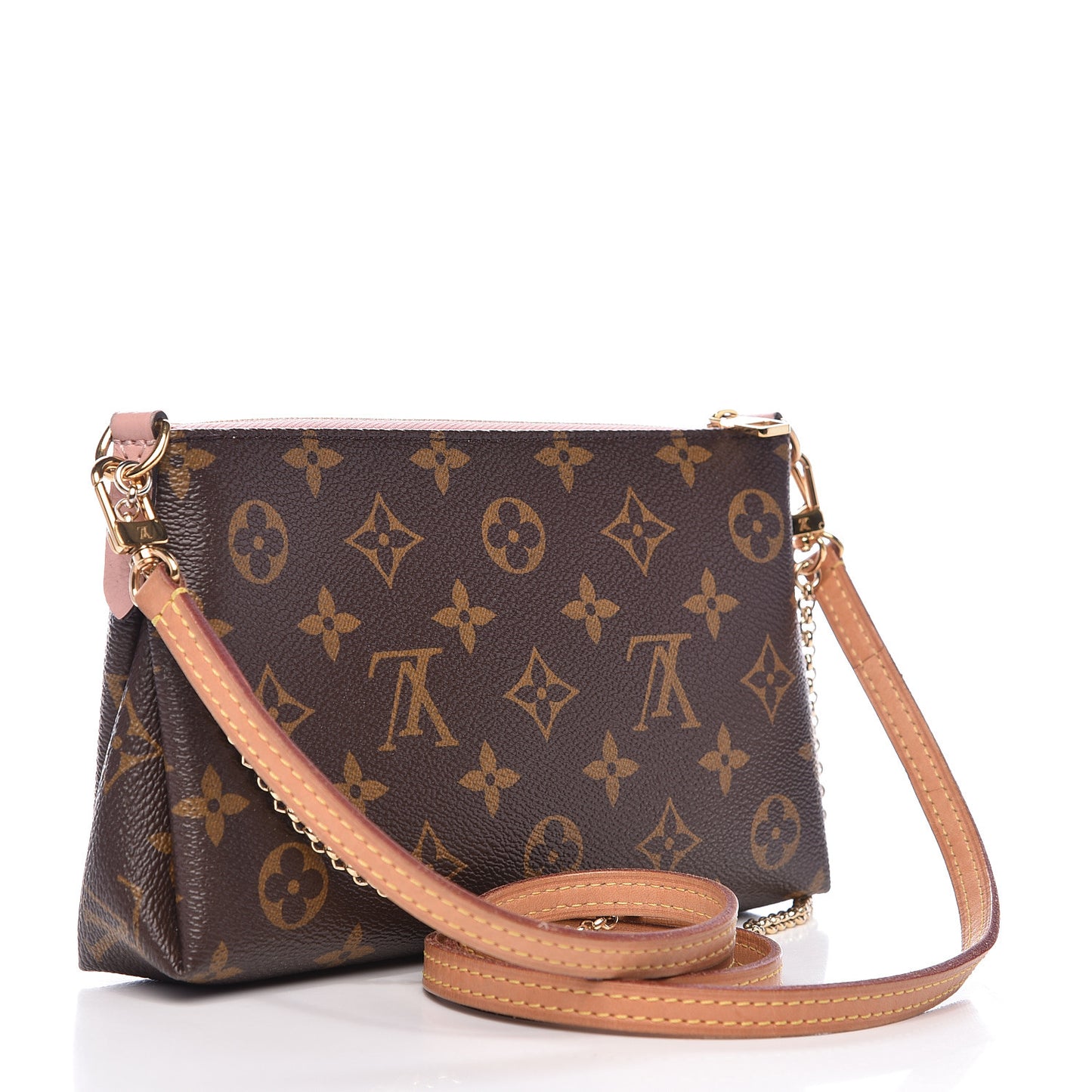 Monogram Pallas Clutch Rose Poudre