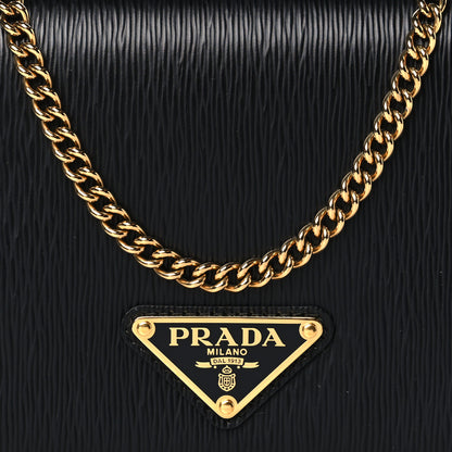 Prada Vitello Move Triangle Logo Miniborse Black 8 of 10