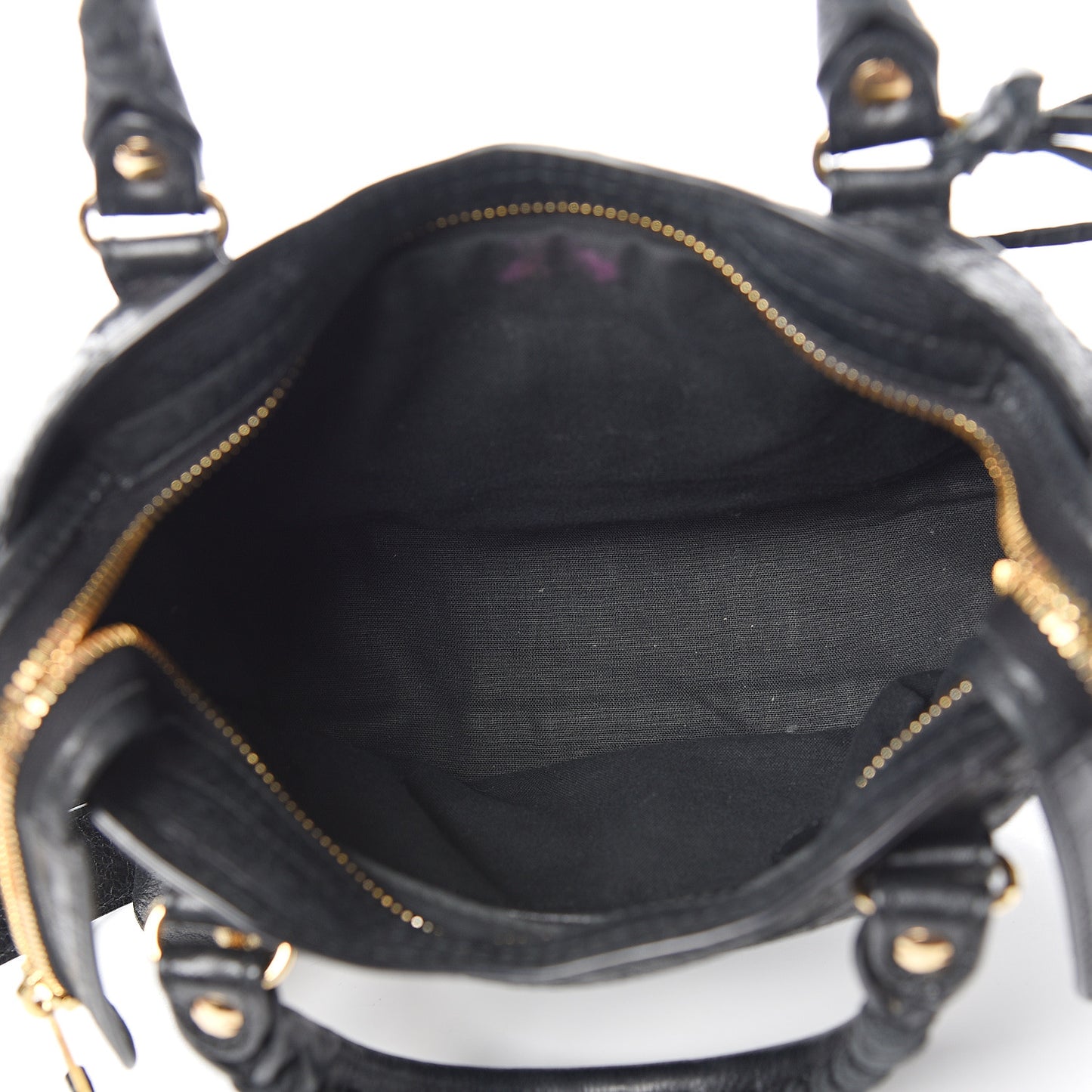 Agneau Giant 12 Gold Hardware Mini City Black
