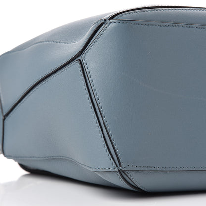 Loewe Calfskin Small Puzzle Bag Stone Blue 9 of 10